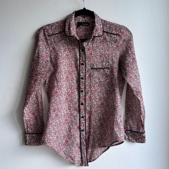 SzS The Kooples x Liberty Western Floral Shirt - Picture 1 of 14